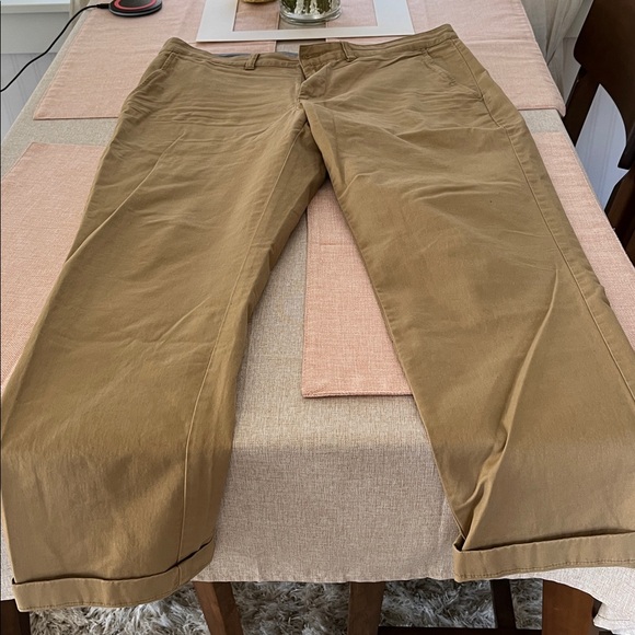 L.L. Bean Tan Standard Fit Pants - Picture 1 of 5